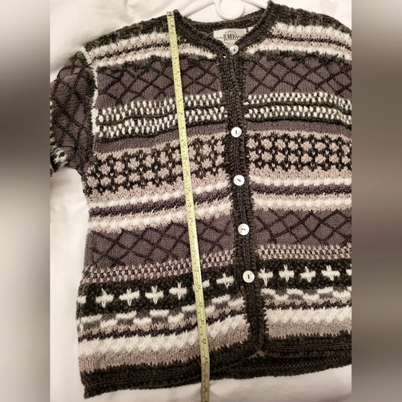 B.MOSS button up sweater - Picture 4 of 5